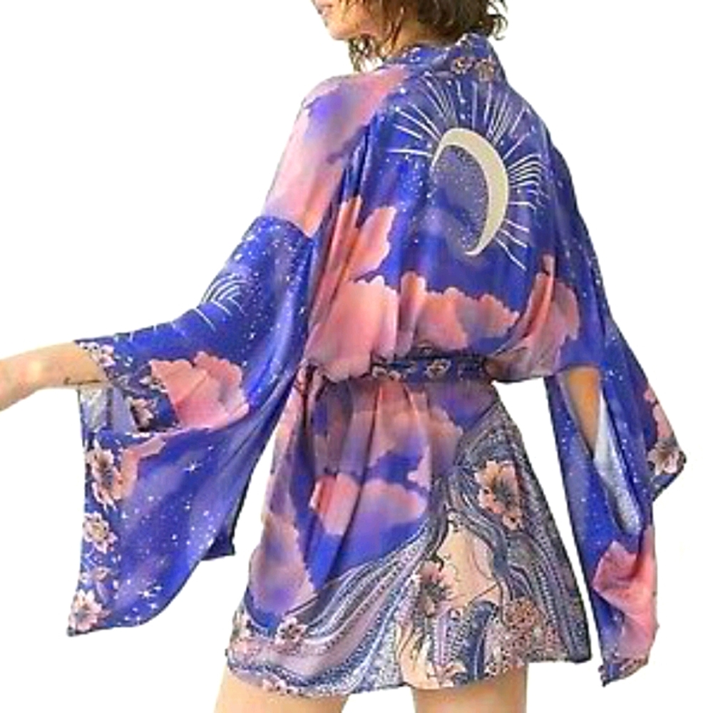 Spell and the Gypsy - Short Luna Robe Purp…